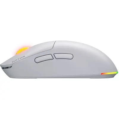 Комп'ютерна мишка Hator Quasar 3 Wireless White (HTM731) - фото 3