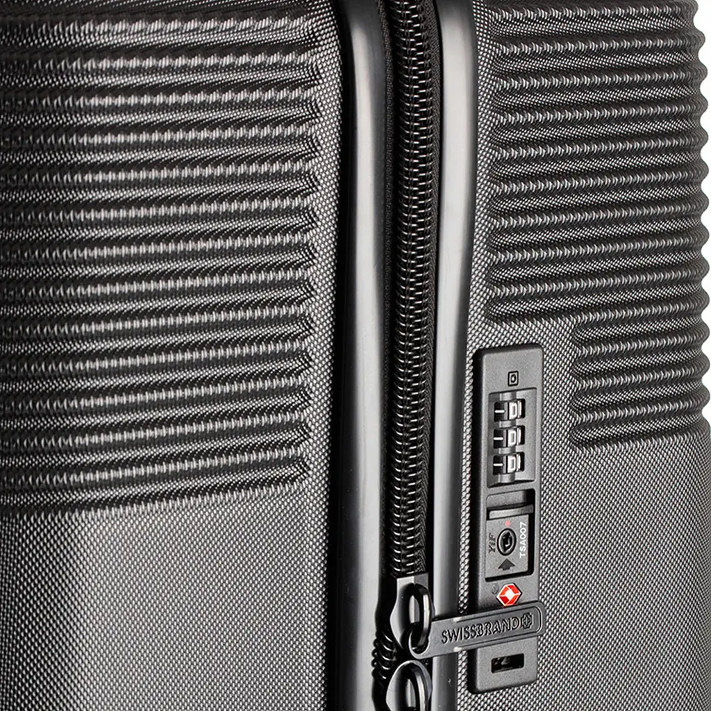 Валіза Swissbrand Cairo (S) Black (SWB_LHCAI001S) - фото 4