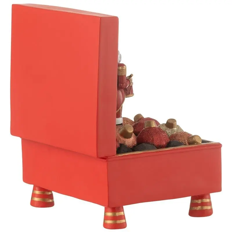 Музична різдвяна скринька J-line з лускунчиком (49739) - фото 2