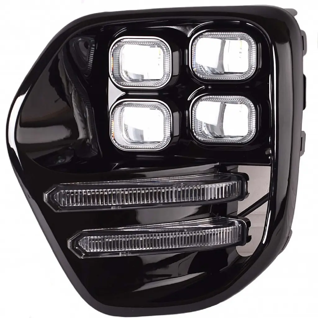 LED Протитуманні фари для Kia Sportage 2016-2018 2DRL з проводкою Комплект (KA-166-LED-2) - фото 3