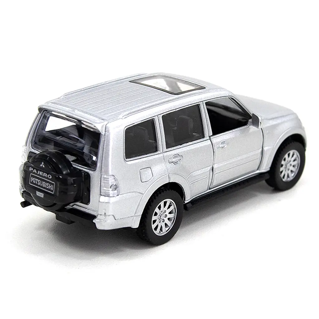 Автомодель TechnoDrive Mitsubishi Pajero 4WD Turbo срібляста (250282) - фото 5