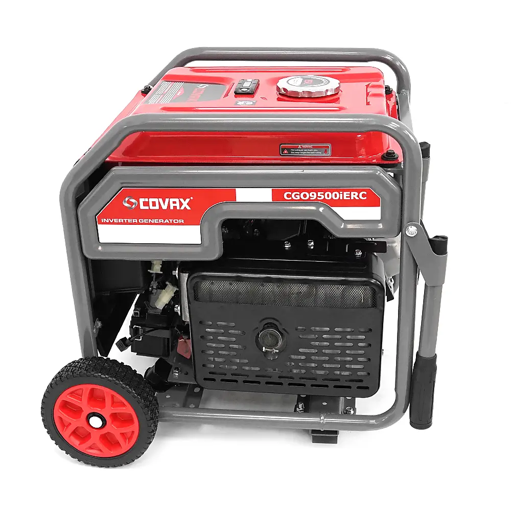 Генератор інверторний COVAX CGO9500iERC, 7.5kW, бензин, однофазний 220V, 50Hz, electrik starter, 4-stroke, бак 15L, 500х422x515mm, 38kg - фото 5
