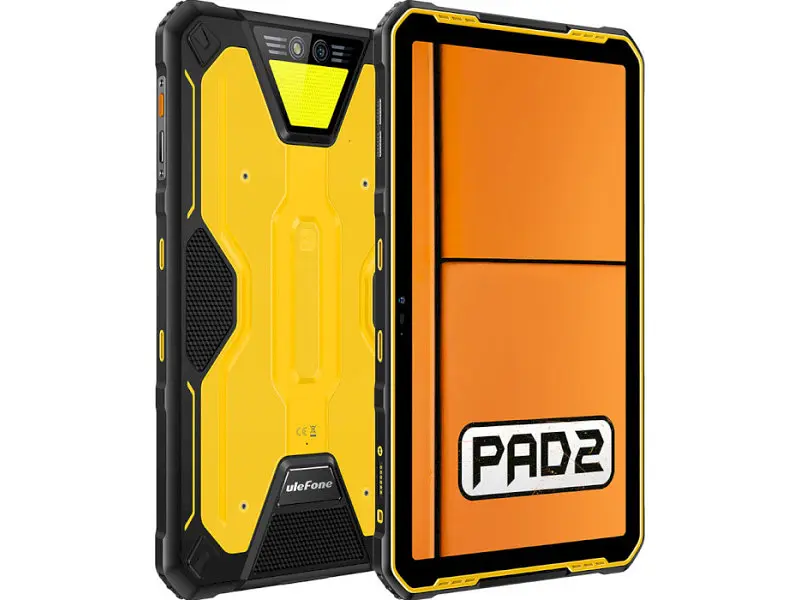 Планшет UleFone Armor Pad 2 8/256GB LTE Black-Yellow - фото 7