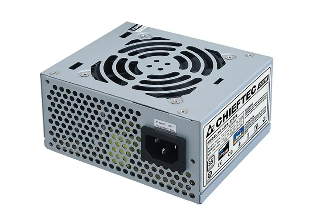 БП 250W Chieftec SMART SFX-250VS, 8cm fan, SFX, >85%, bulk (SFX-250VS) - фото 2