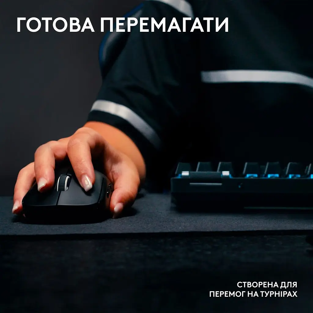 Клавіатура Logitech G PRO X TKL LightSpeed Tactile Black (920-012136) [94305] - фото 10