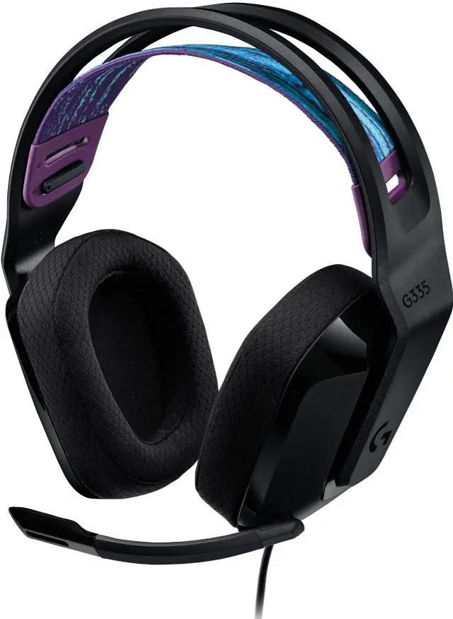 Навушники Logitech G335 дротові ігрові чорні (981-000978)