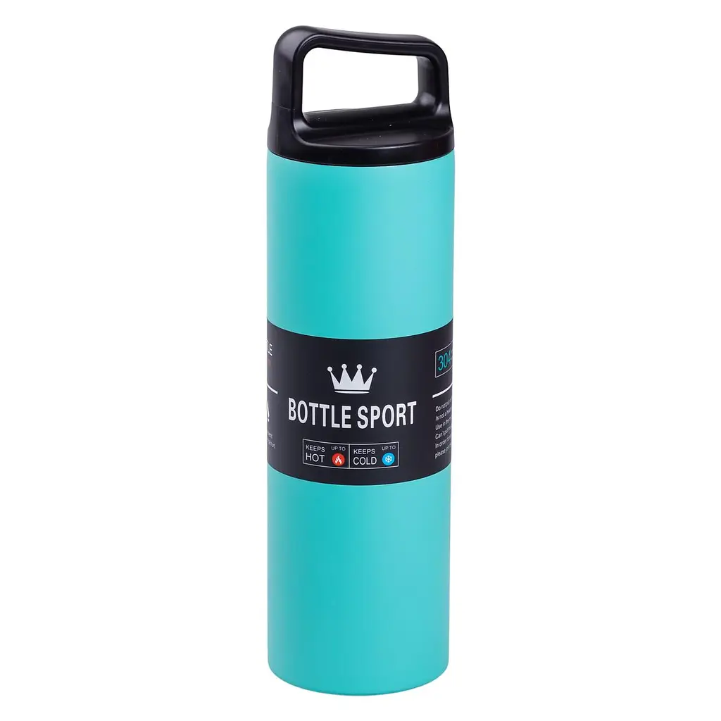 Термос Bottle Sport 500 мл з ручкою, м'ятний Yiwu HPGM5009M