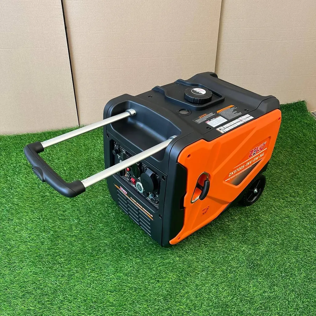 Інверторний двопаливний генератор (газ/бензин) Zeko ZK9700S-INV-ЕW-NG (6.5/7.0 кВт) з Електростартером та пультом  - фото 6