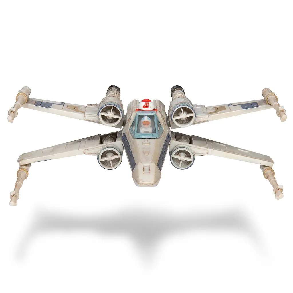 Ігрова колекційна фігурка Star Wars Medium Vehicle Транспорт та фігурка X-Wing Blue 1 + Antoc Merr det0018270 - фото 5