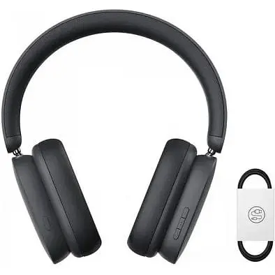 Навушники Baseus Bowie Noise-Cancelling Wireless Headphones H1 сірі (NGTW230013) - фото 7
