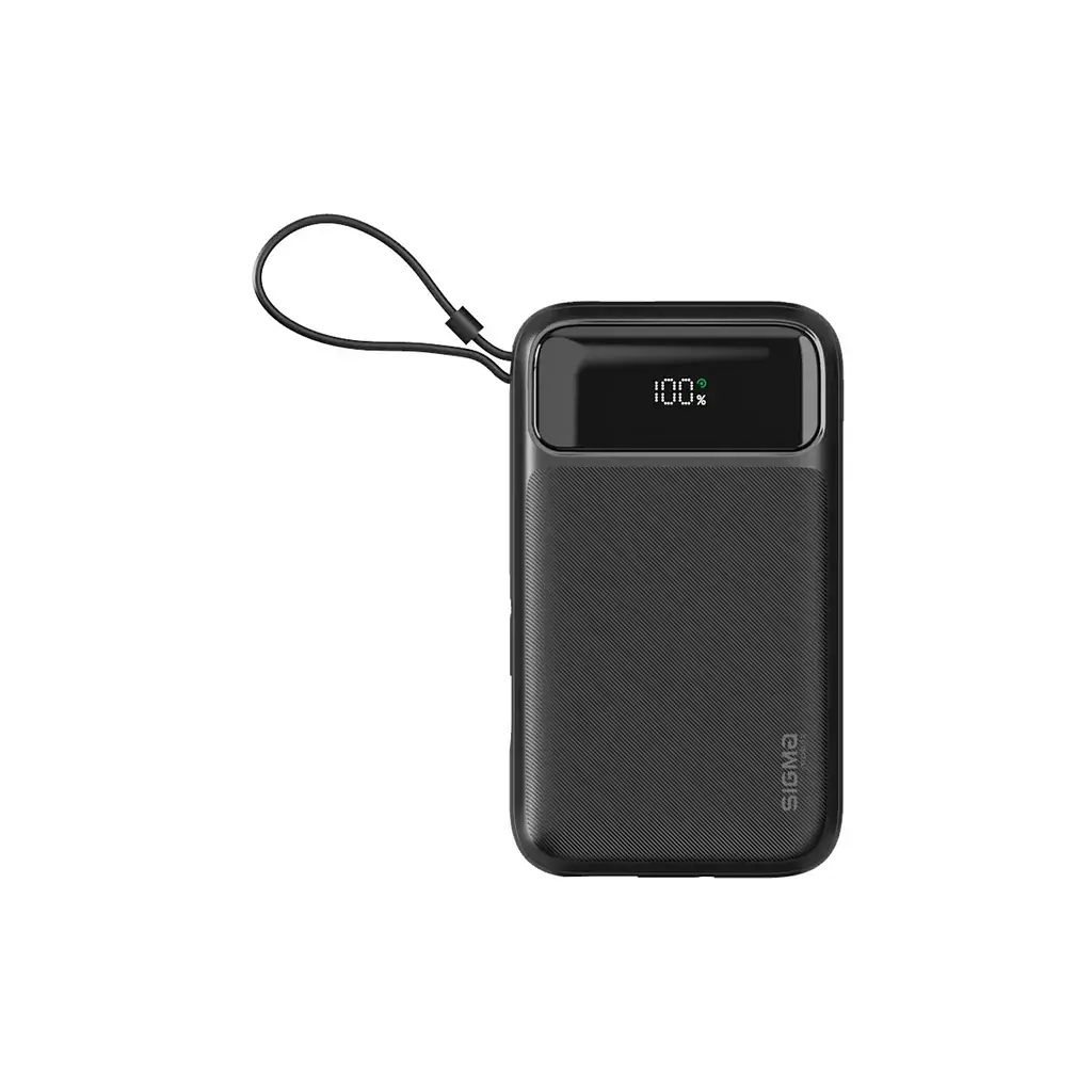 Батарея універсальна Sigma X-power SI20A8QL-MAG 20000mAh, Magnetic wireless 15W, PD, QC, 22,5W, MagSafe (4827798434611) - фото 2