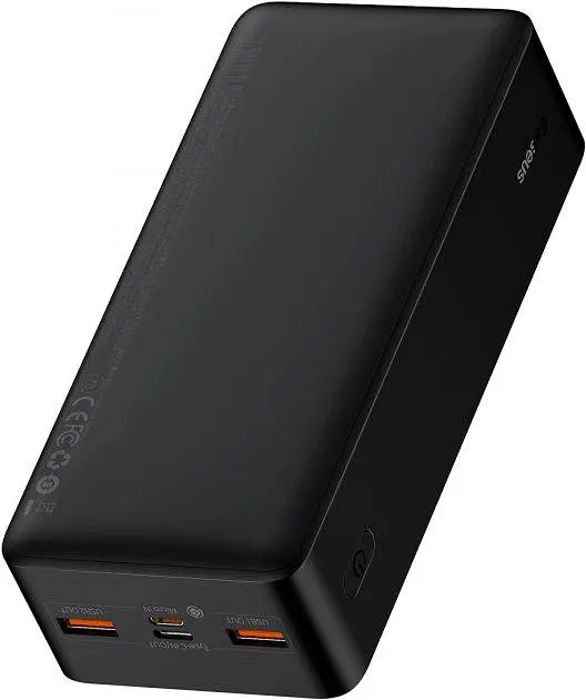 Внешнее зарядное устройство Baseus Bipow Digital Display 30000mAh 20W PPDML-N01 Черный - фото 3