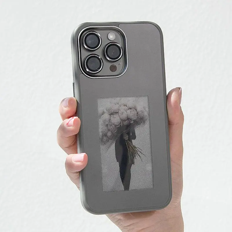 TPU+PC чохол Ink Show 2.0 для Apple iPhone 14 Pro (6.1) Grey - фото 4