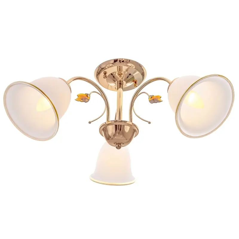 Люстра потолочная Brille E27 60W G (LK-581C/3) - фото 5