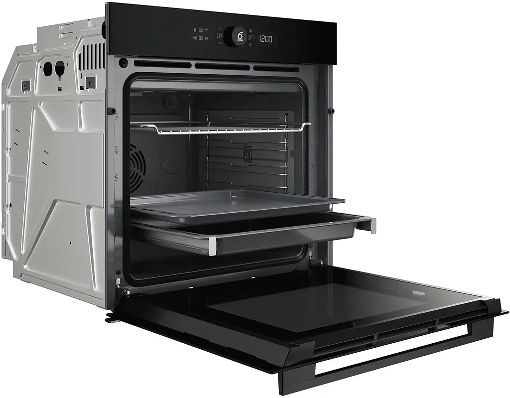 Whirlpool Духовий шафа Whirlpool електричний, 73л, A+, дисплей, конвекція, телескопічні напрямні, чорний - фото 7