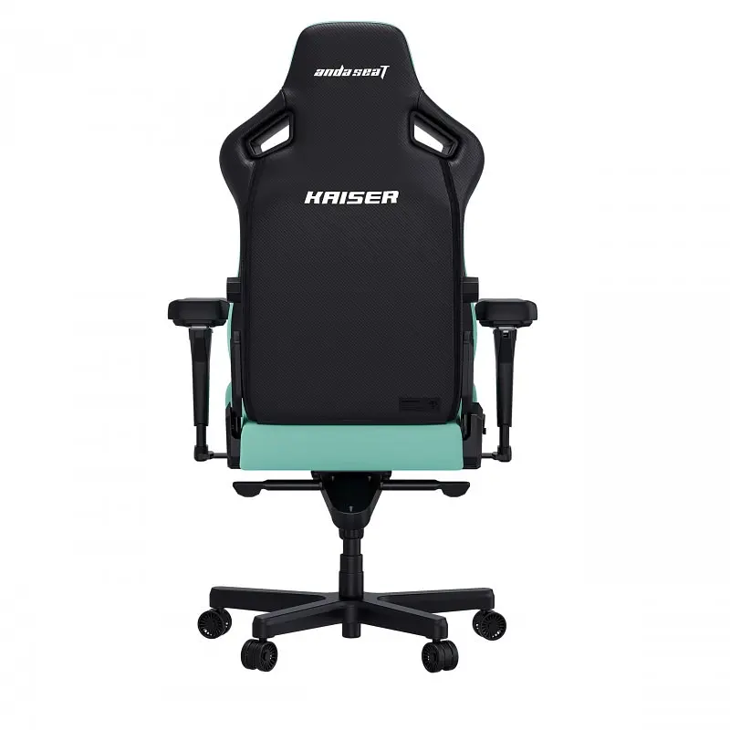 Кресло игровое Anda Seat Kaiser 4 Size XL Cyber ​​green PVC (AD12YDDC-XLL-20-C-PV/C-01) - фото 3