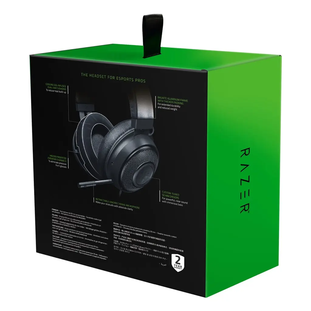 Навушники Razer Kraken Black (RZ04-02830100-R3U1) - фото 7