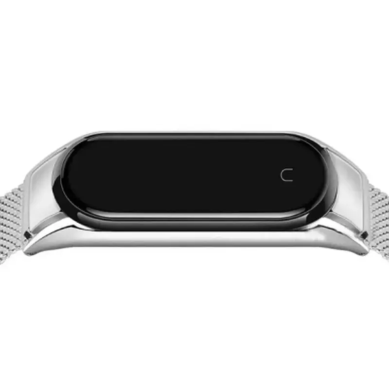 Ремінець до фітнес браслета BeCover Metal для Xiaomi Mi Smart Band 5 Silver (705147) - фото 3