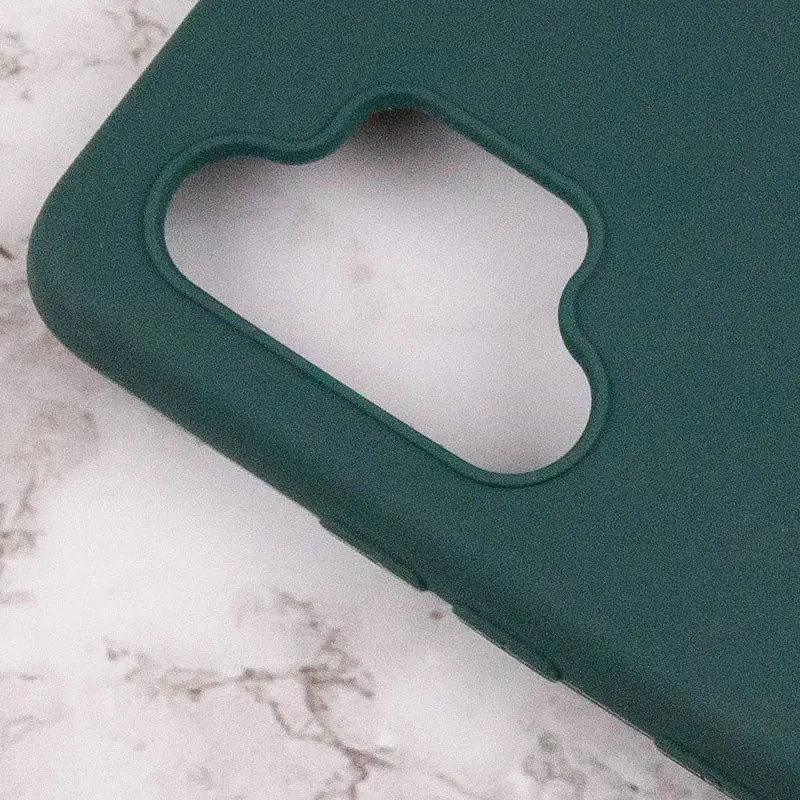 Силиконовый чехол Candy для Samsung Galaxy A14 5G Зелений / Forest green - фото 3