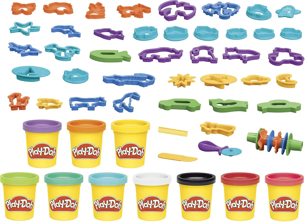 Набор для творчества Hasbro с лепочной массой Play-Doh Land Air and Sea (F8788) - фото 4