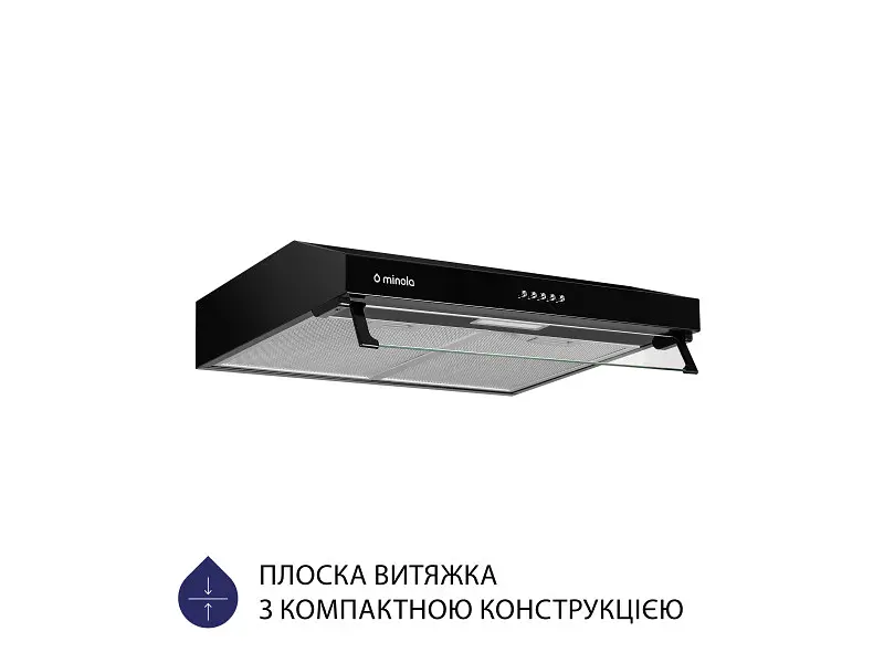 Витяжка Minola HPL 517 BL - фото 2
