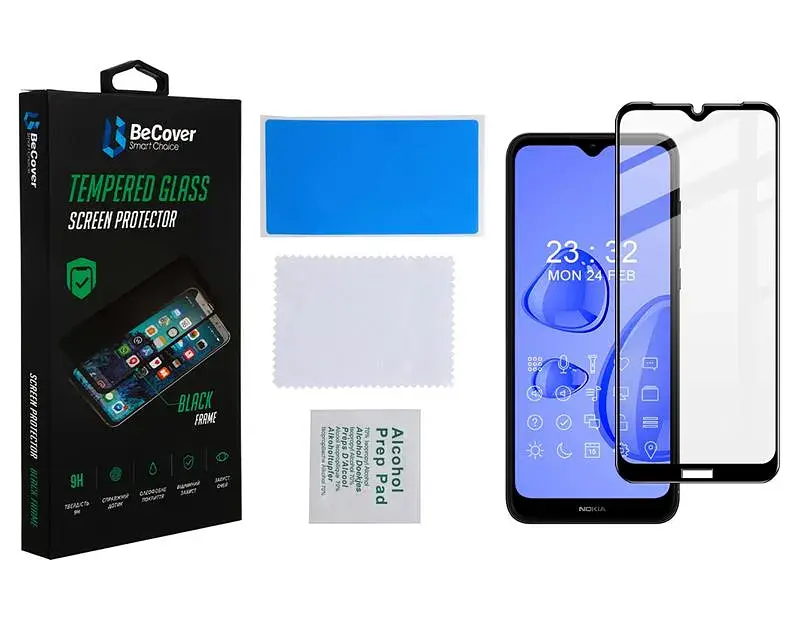 Скло захисне BeCover Nokia C30 Black (706903)