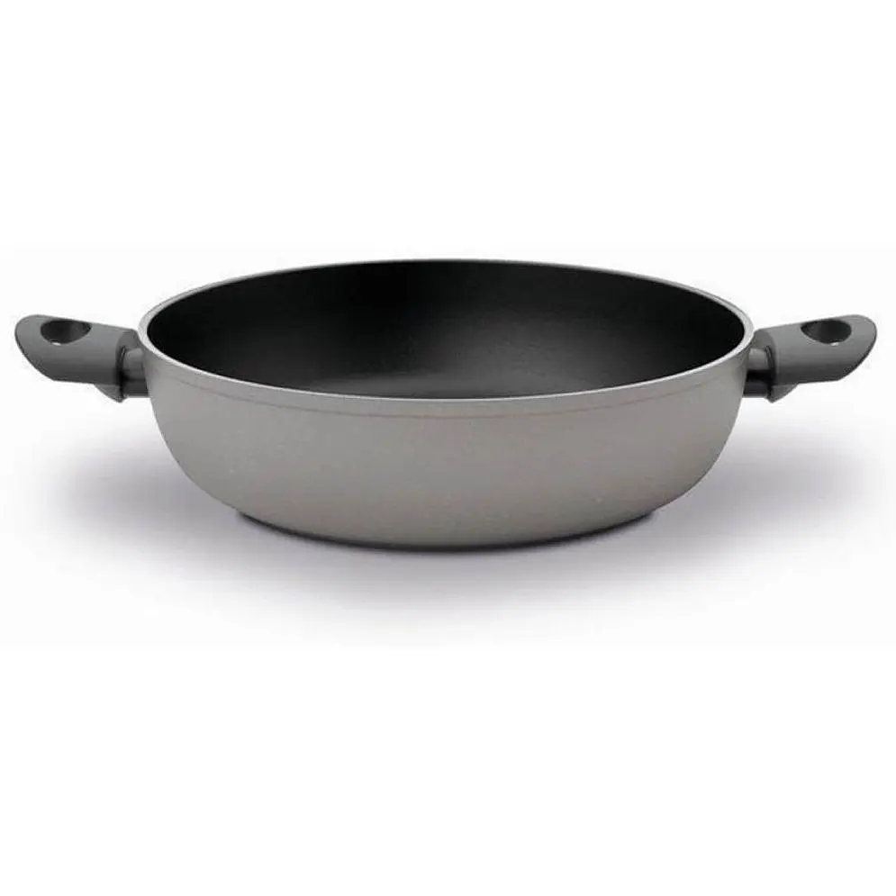 Сотейник TVS Titan Elite Induction 28 см с двумя ручками (ВЕ574283310001)  - фото 3