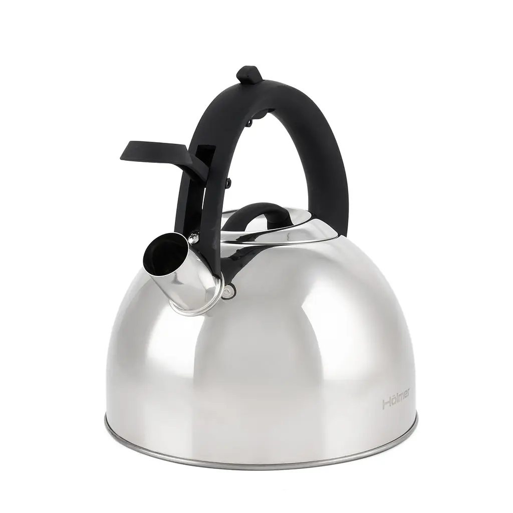 Чайник Holmer зі свистком, 2,5 л, сріблястий (WK-1425-BSSS Memory) - фото 5