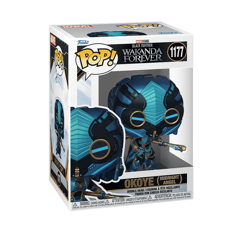 Фигурка Funko Marvel Pop Black Panther - Okoye (Midnight Angel) 66719 - фото 2