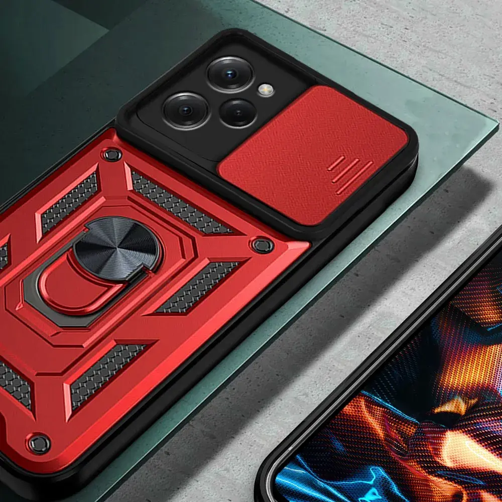 Панель BeCover Military для Poco X5 Pro 5G Red (709117) - фото 3
