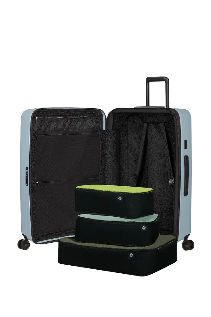 Валіза 75 См Samsonite RESTACKD FOG BLUE 75x51x29(32) KO6*31004 - фото 8