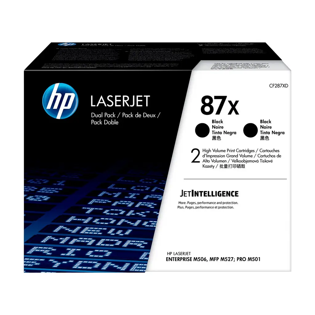Картридж HP LJ 87X Dual Pack (CF287XD)