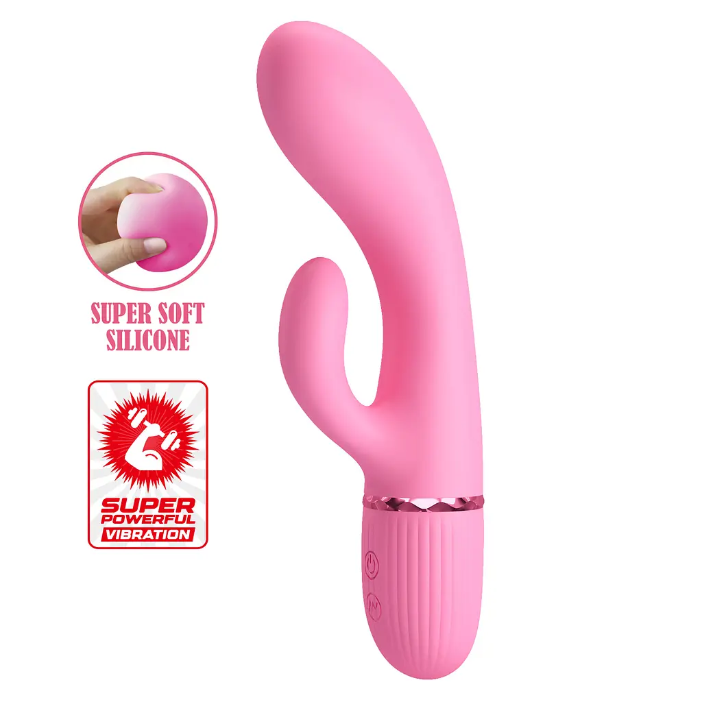 Вібратор Pretty Love Marski Vibrator Pink - фото 3