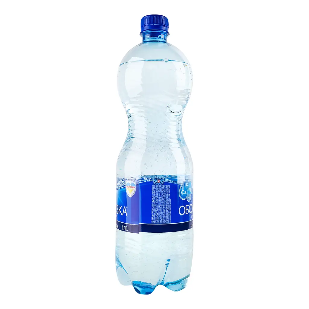 Вода мінеральна Оболонь Оболонська сильногазована 1 л - фото 3