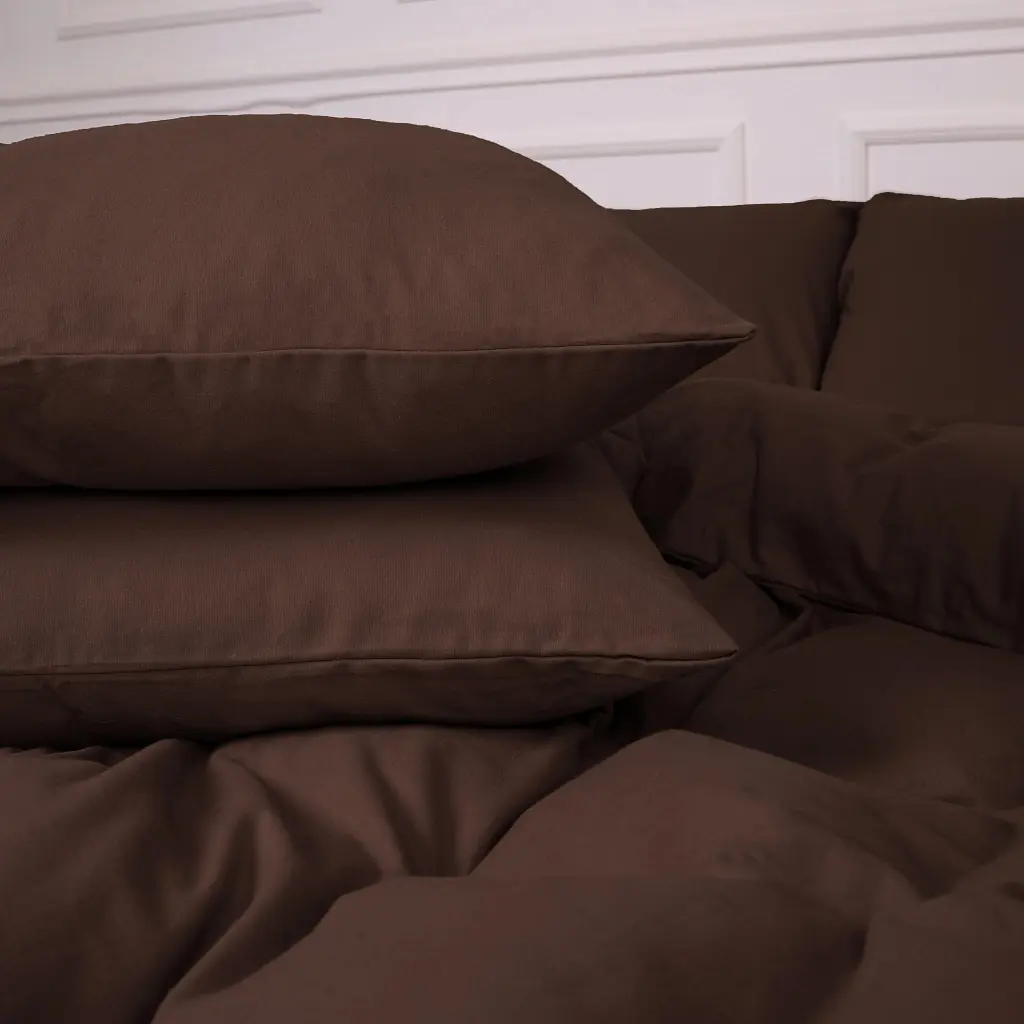 Постільна білизна MirSon 003 Brown Фланель 200х220 Євро (2200009648748) - фото 7