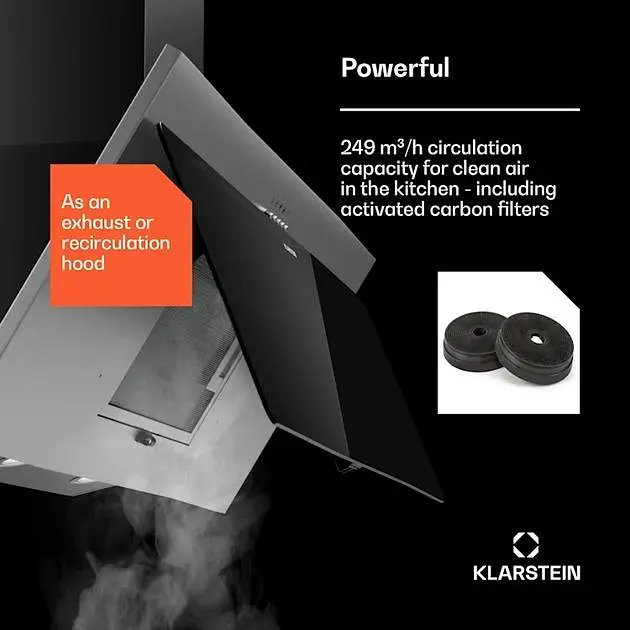 Вытяжка Klarstein Alessia 90 (10045310) - фото 3