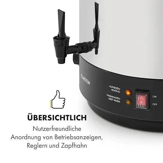 Консерватор для напитков Klarstein KonfiStar 40л (10033524) - фото 6