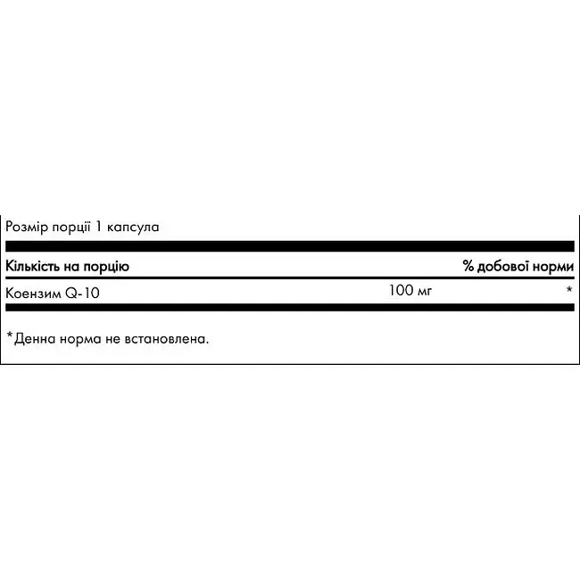 Коензим Q10 Swanson COQ10 High Potency 100 мг 50 капсул (100-21-4389343-20) - фото 4