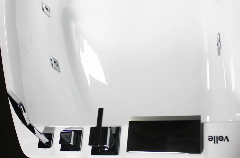 Ванна асиметрична гідромасажна Volle 170x120 12-88-100/R - фото 3