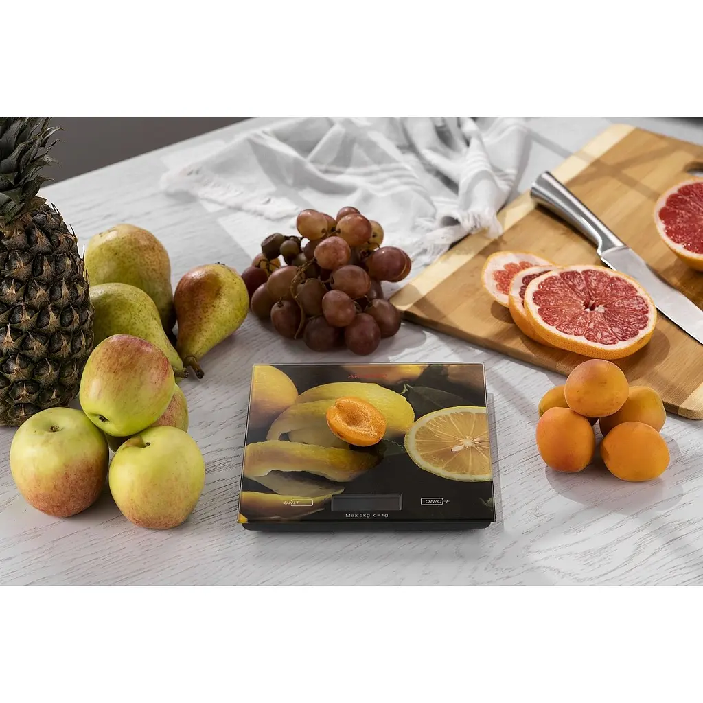Ваги кухонні Ardesto Lemon (SCK-893LEMON) - фото 9