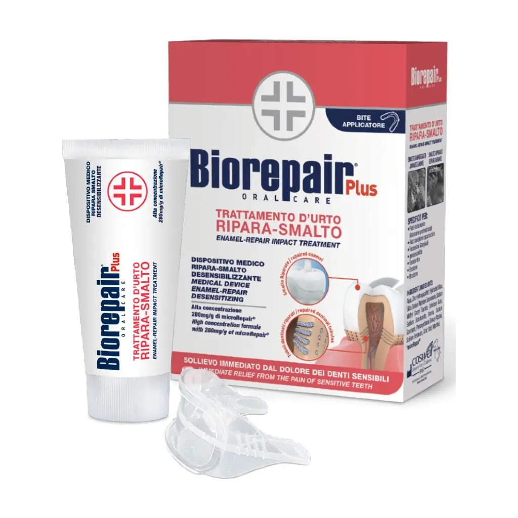Гель для ротової порожнини Biorepair Plus Десенситайзер відновлювальний 50 мл + Капа (8017331089651)