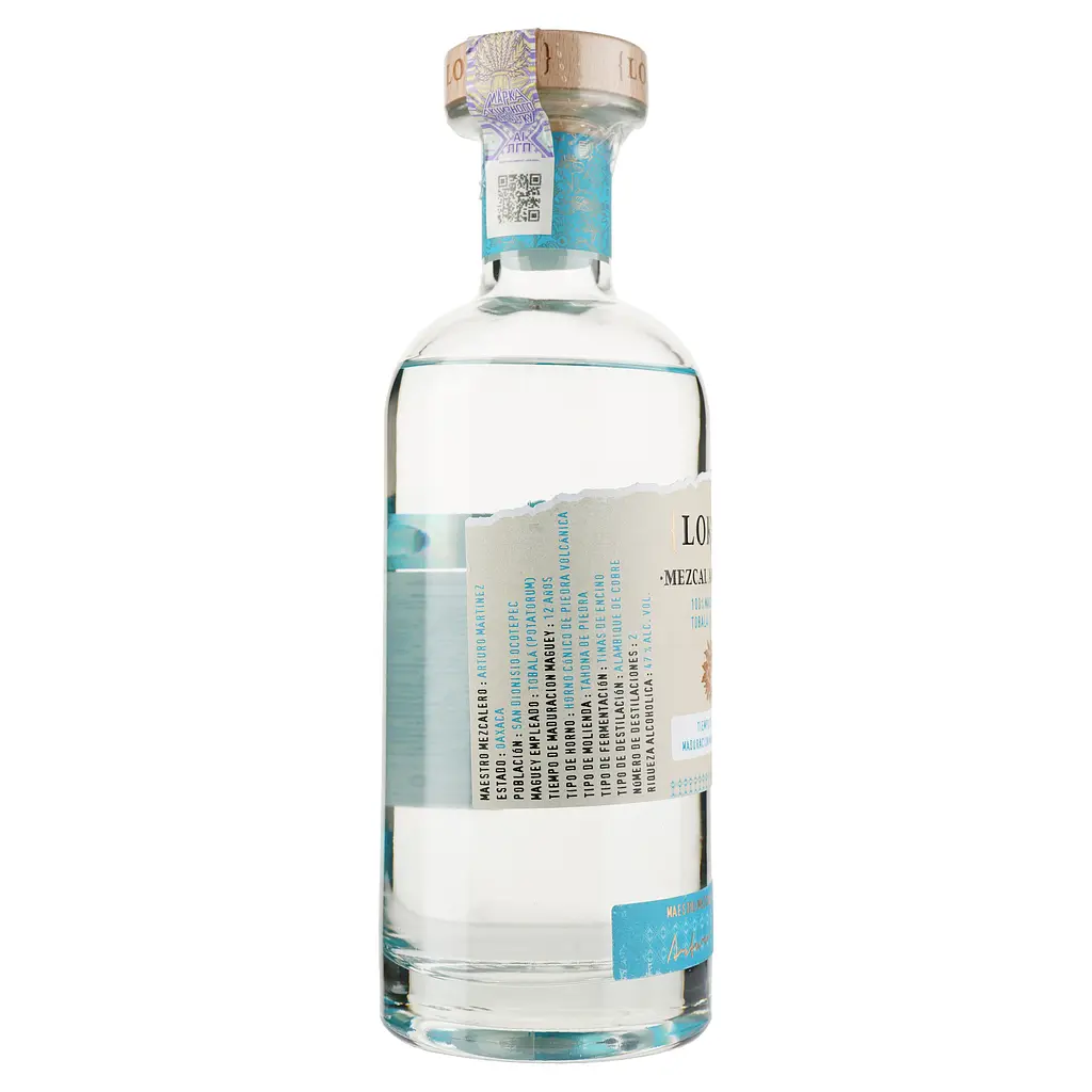 Мескаль Lokita Tobala 12 anos, 47%, 0,7 л - фото 2