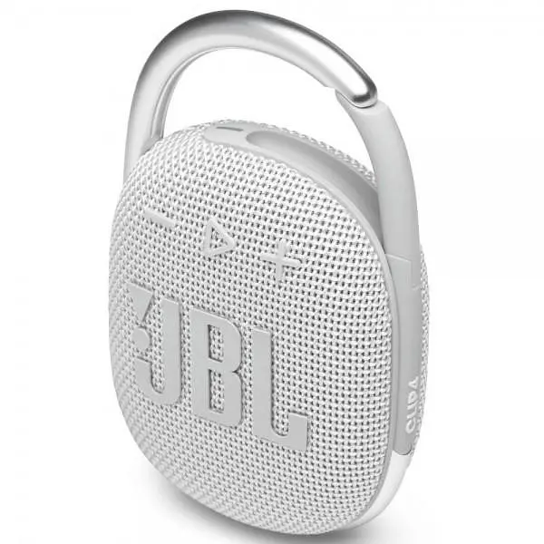 Портативная колонка JBL Clip 4 White (JBLCLIP4WHT) - фото 8