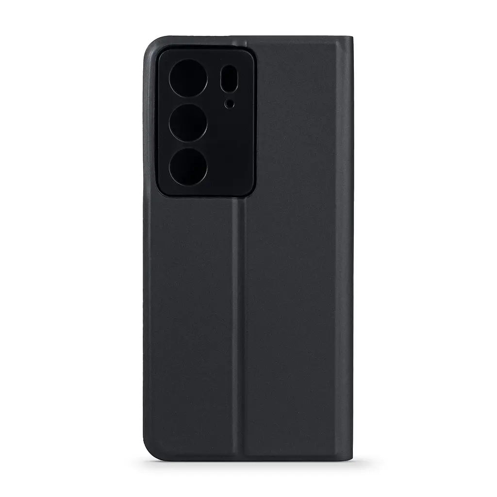 Чехол-книжка для Realme C71 4G, OneFold Case, черный, из экокожи (PU) и TPU, с магнитом, с подставкой и отделением для карт, трансформируется в подставку, противоударный, защита всего корпуса, ArmorStandart (ARM83917) - фото 2