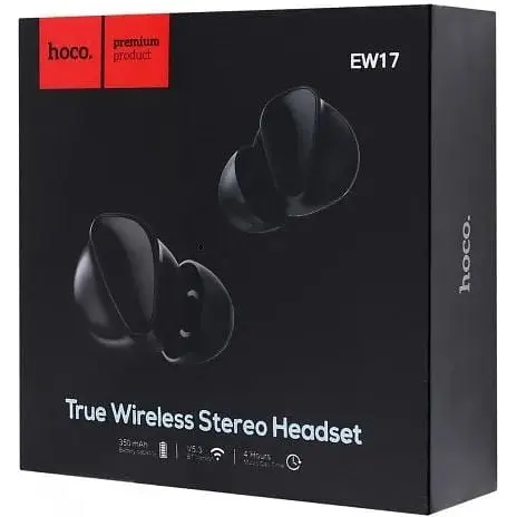 Бездротові навушники Hoco EW17 Amusement TWS white 38425 - фото 4