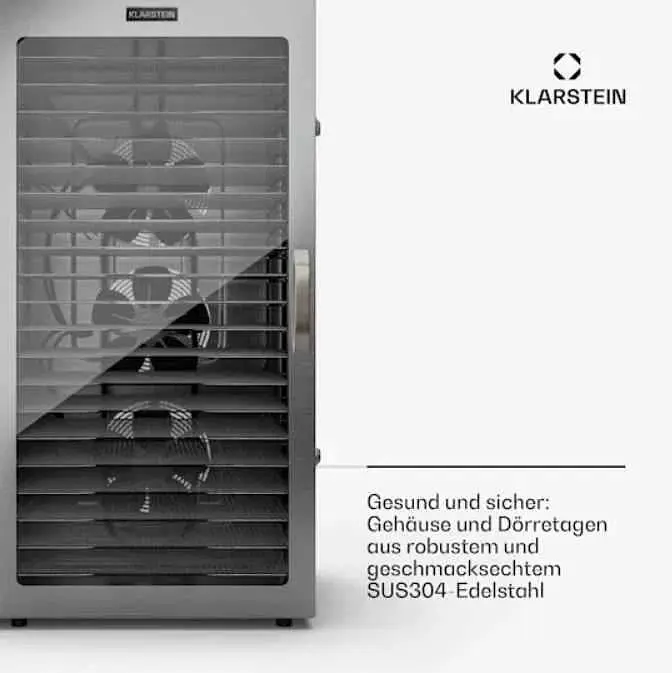 Сушка-дегідратор KLARSTEIN Captain Jerky 200 30-90°C промислова (10045538)
 - фото 8