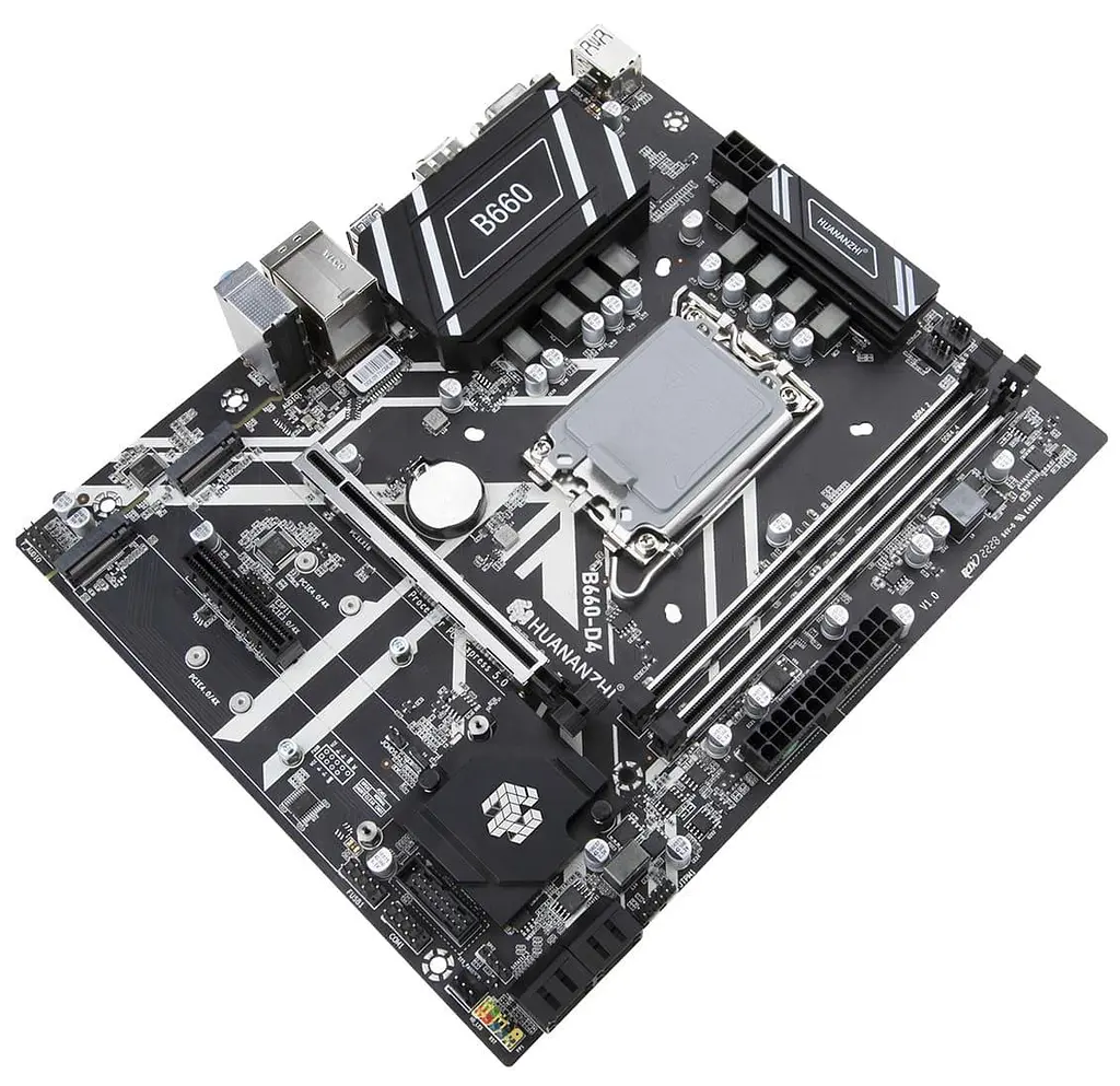 Материнська плата Huananzhi B660-D4 ver1.0 (B660-D4) (Socket 1700, Intel B660, ) Б/в - фото 2