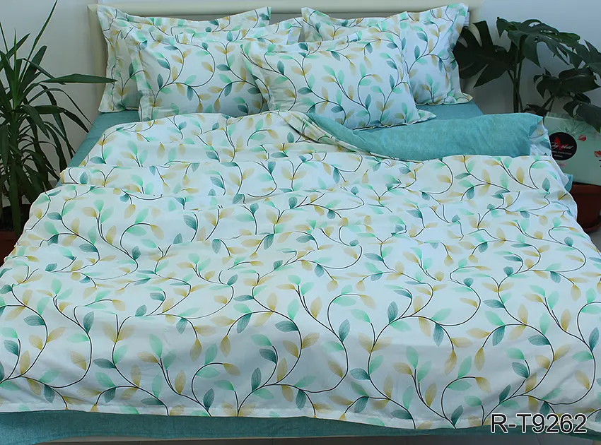 Комплект постільної білизни з компаньйоном (R-T9262) Євро TAG tekstil pbe0036946