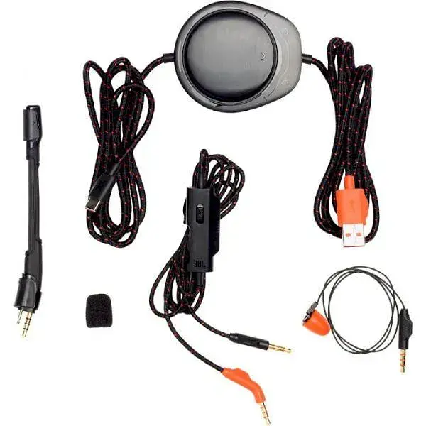 Комп'ютерна гарнітура JBL Quantum One Black (JBLQuantumONEBLK) - фото 9