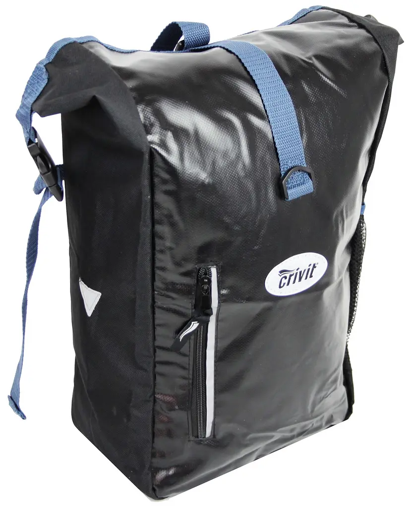 Велосумка на багажник з дощовиком 20 L Сrivit IAN326433-4 Чорна - фото 4